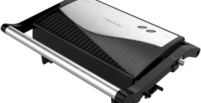 Parrilla Eléctrica Rock'nGrill 750 Full Open de Cecotec