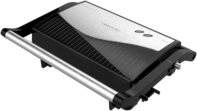 Parrilla Eléctrica Rock'nGrill 750 Full Open de Cecotec